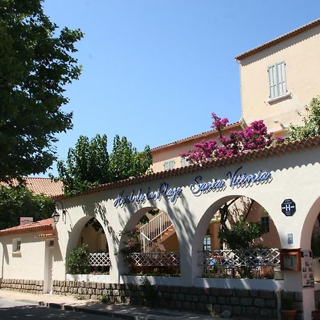 Hotel De La Plage Santa Vittoria Algajola  Buitenkant foto
