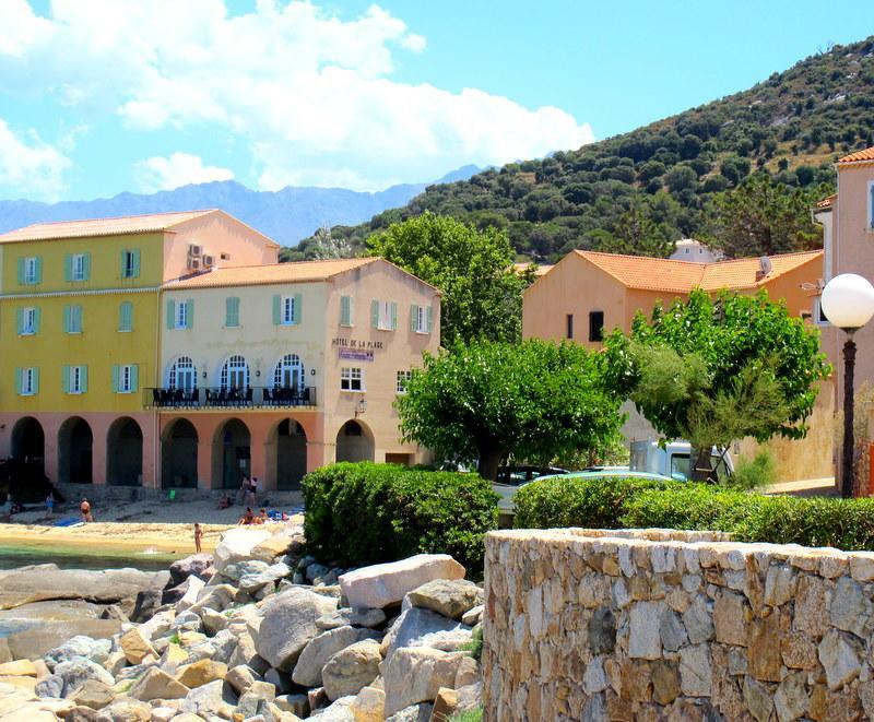 Hotel De La Plage Santa Vittoria Algajola  Buitenkant foto