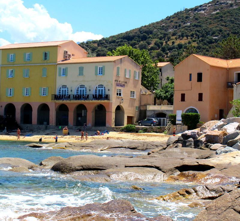 Hotel De La Plage Santa Vittoria Algajola  Buitenkant foto